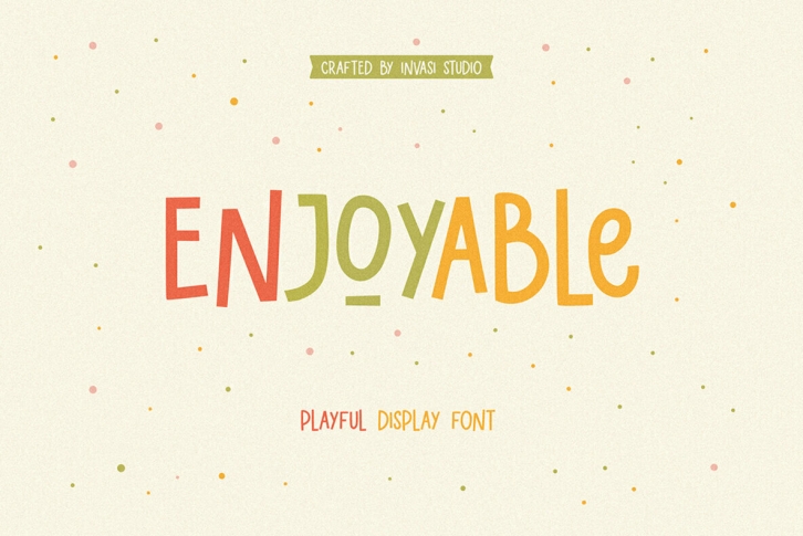 Enjoyable Font Font Download