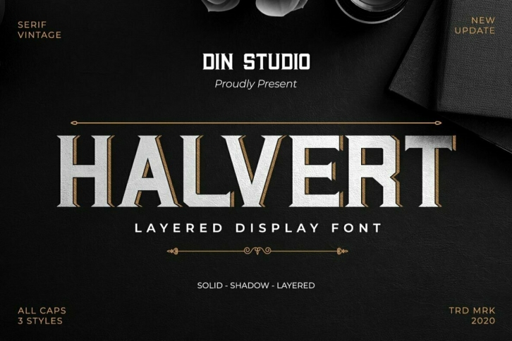 Halvert Font Font Download