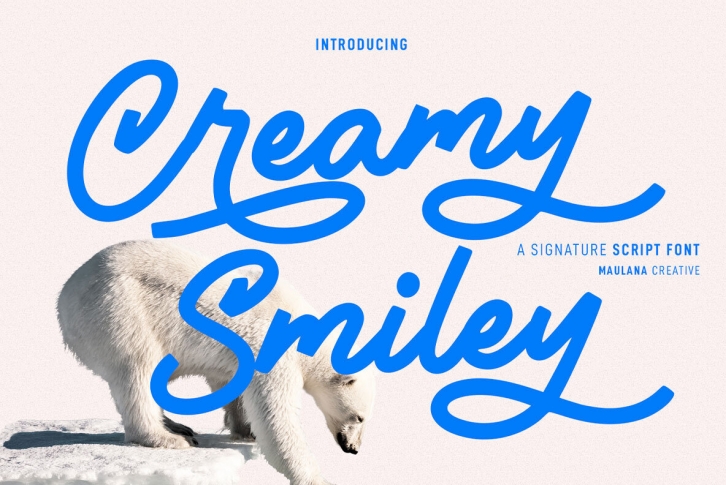 Creamy Smiley Font Font Download