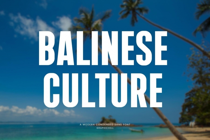 Balinese Culture Font Font Download