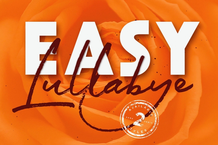 Easy Lullabye Font Font Download