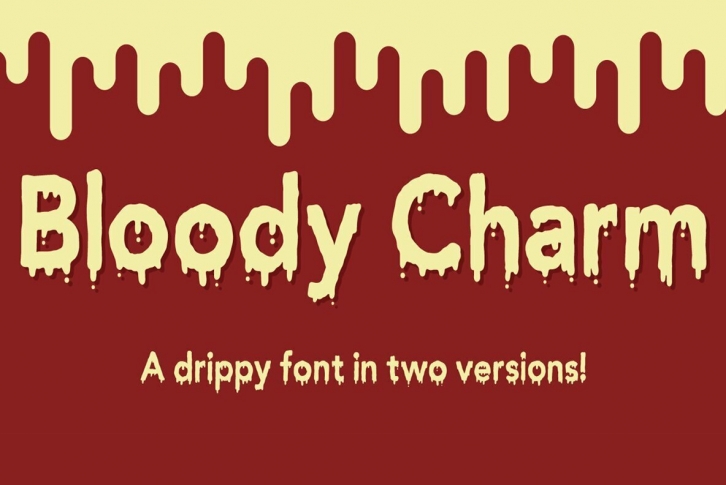 Bloody Charm Font Font Download