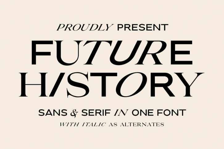 Future History Font Font Download