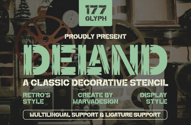 Deland Font Font Download