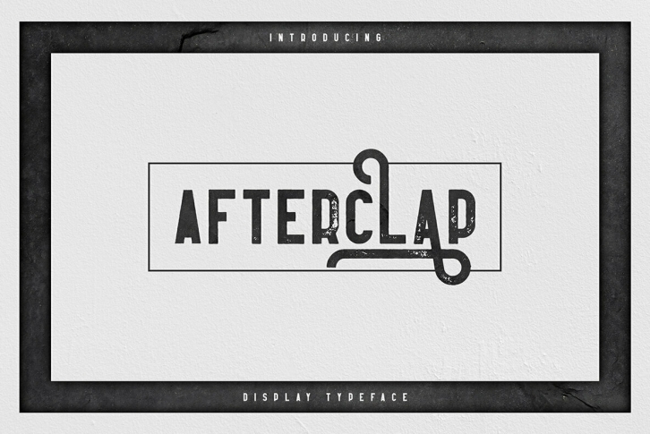 Afterclap Font Font Download