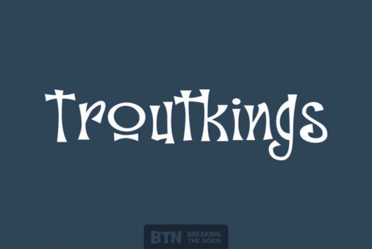 Troutkings Font Font Download