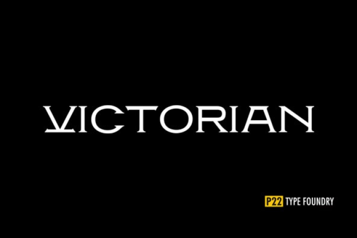 P22 Victorian Set Font Font Download