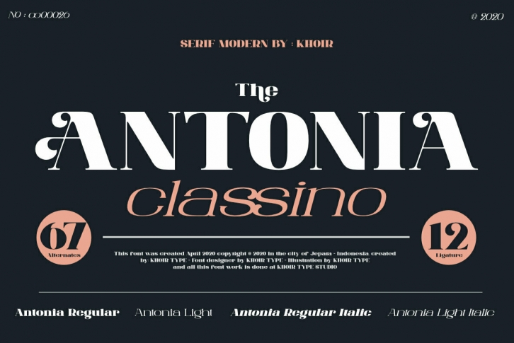 Antonia Font Font Download