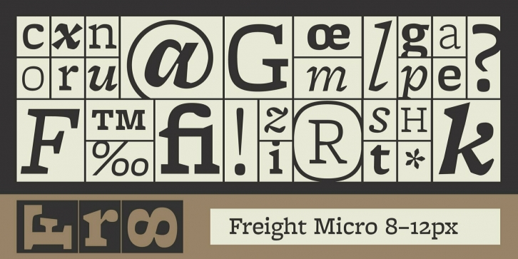 Freight Micro Font Font Download