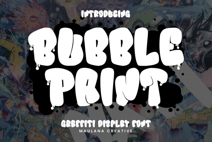 Bubble Paint Font Font Download