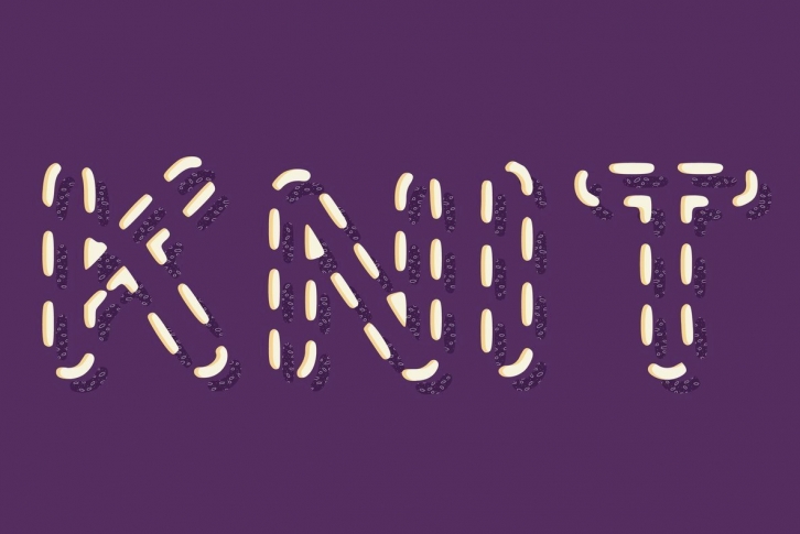 Stitch Round Font Font Download