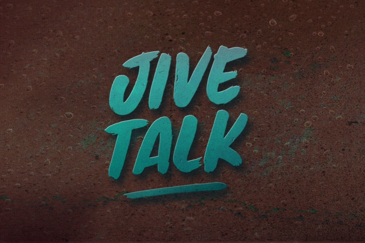 Jive Talk Font Font Download