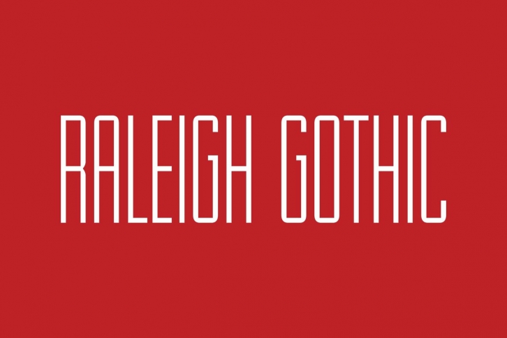 Raleigh Gothic Font Font Download