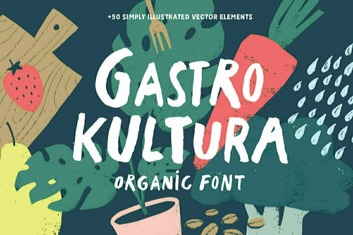 Gastro Kultura Font Font Download