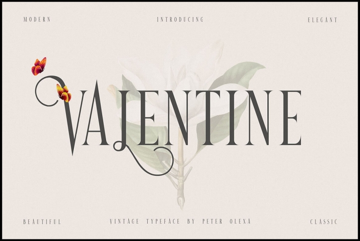 Valentine Vintage Font Font Download