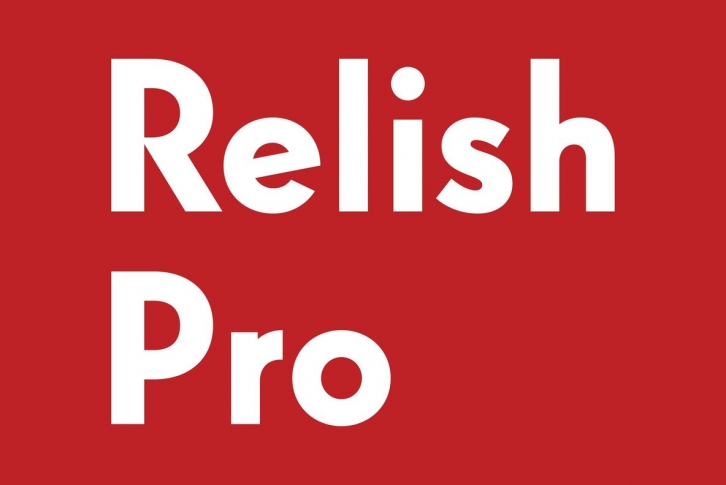 Relish Pro Font Font Download