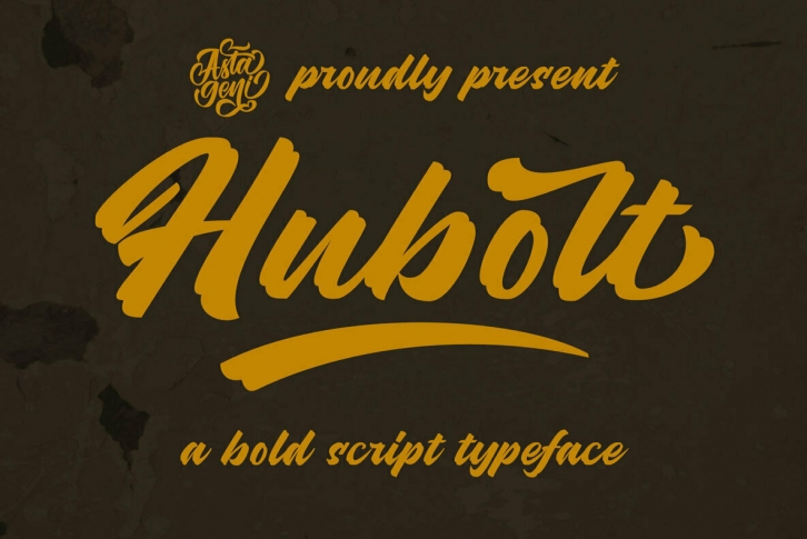 Hubolt Scrpt Font Font Download