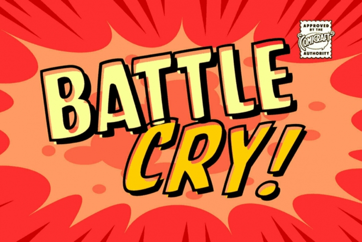 Battle Cry Font Font Download