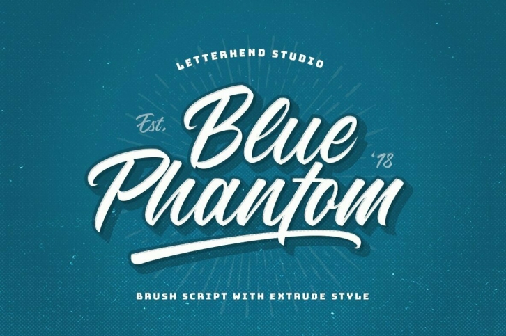 Blue Phantom Font Font Download