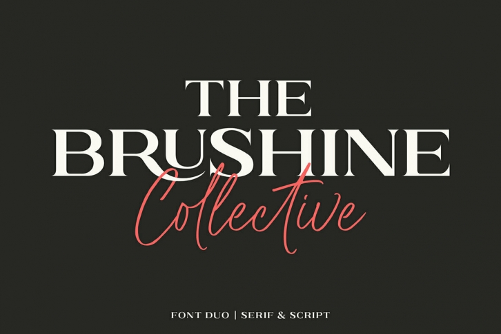 Brushine Collective Font Font Download