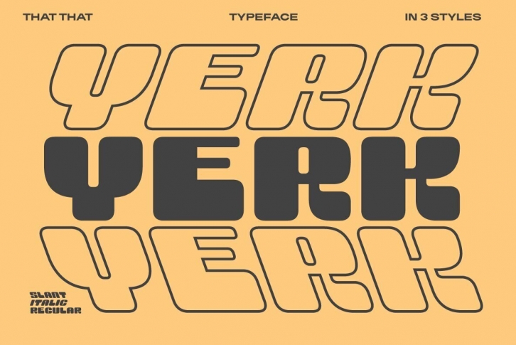 Yerk Font Font Download