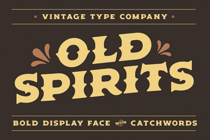 Old Spirits Font Font Download