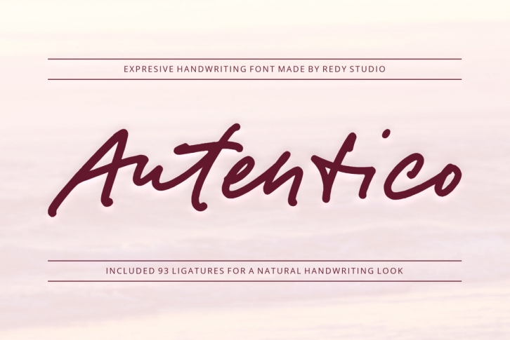 Autentico Font Font Download