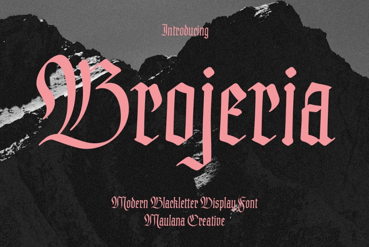 Brojeria Font Font Download