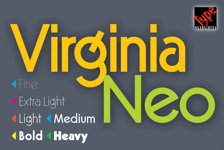 Virginia Neo Font Font Download