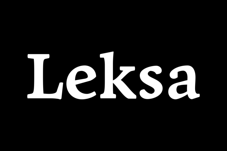 Leksa Font Font Download