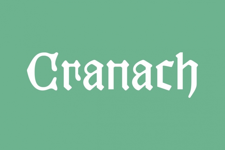 Cranach Font Font Download