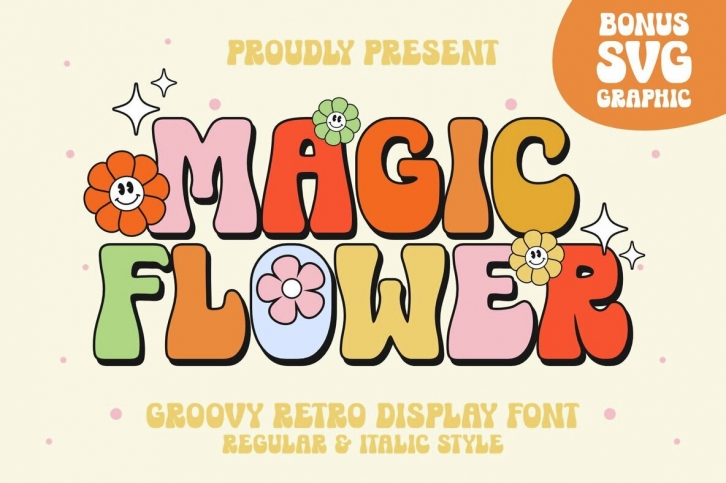 Magic Flower Font Font Download