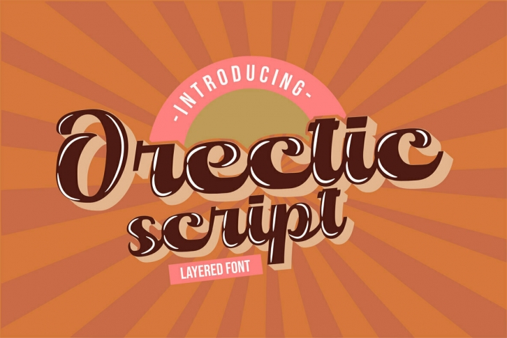 Orectic Script Font Font Download