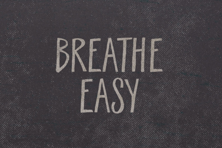 Breathe Easy Font Font Download