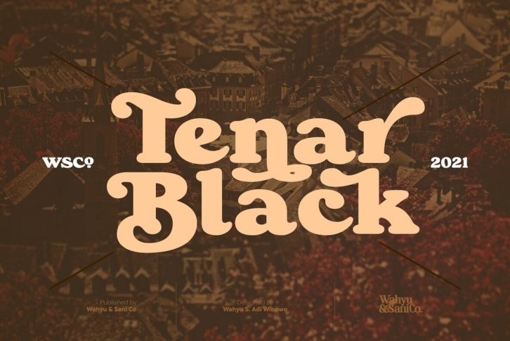 Tenar Black Font Font Download