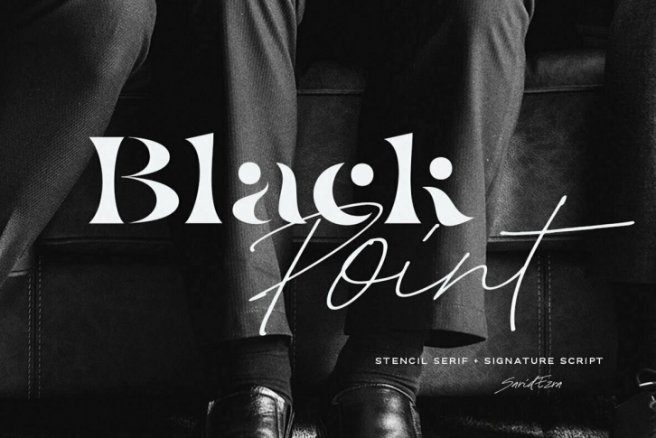 Black Point Font Font Download