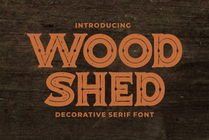 Woodshed Font Font Download