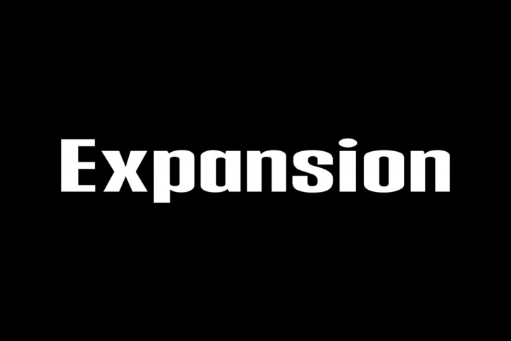 Expansion Font Font Download