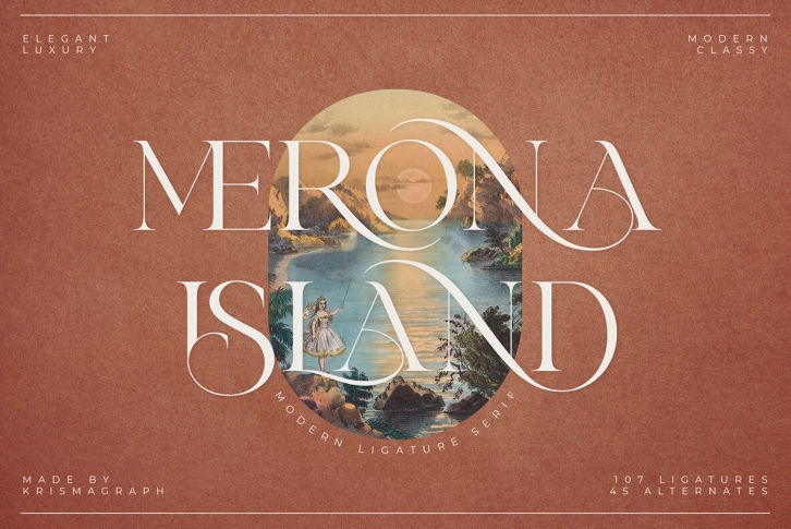 Merona Island Font Font Download