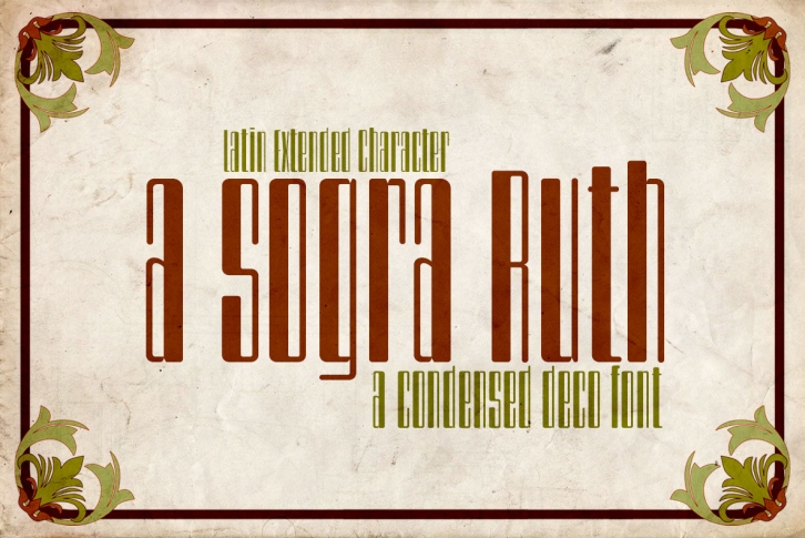 a sogra Ruth Font Font Download