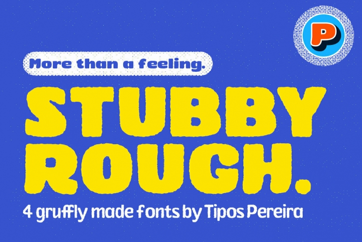 Stubby Rough Font Font Download