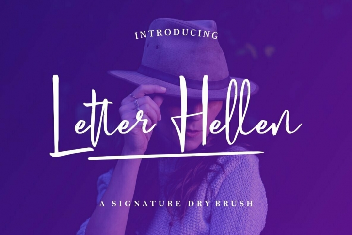 Letter Hellen Font Font Download