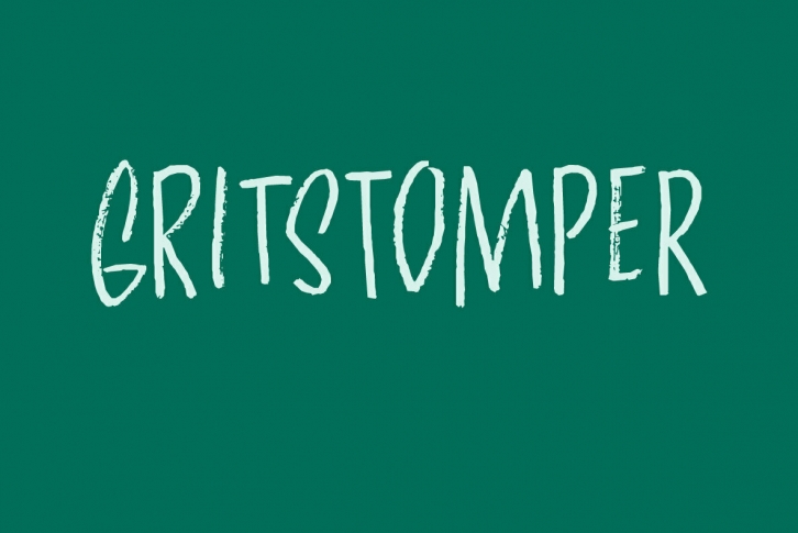 Gritstomper Font Font Download