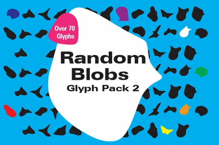 Random Blobs 2 Font Font Download