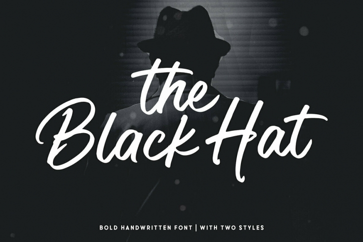 Black Hat Font Font Download