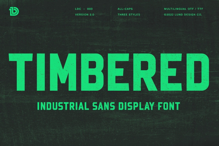 Timbered Font Font Download