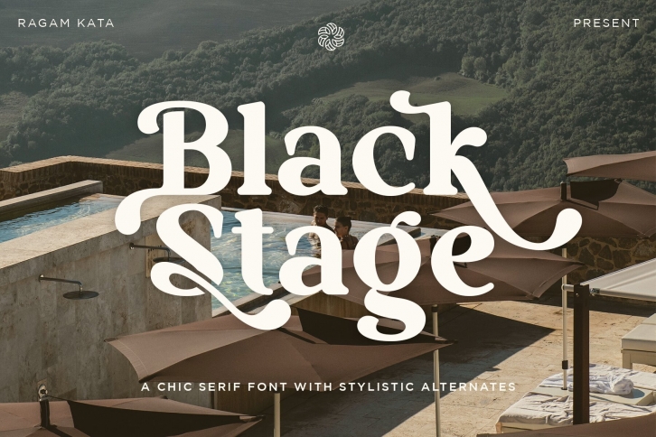 Black Stage Font Font Download