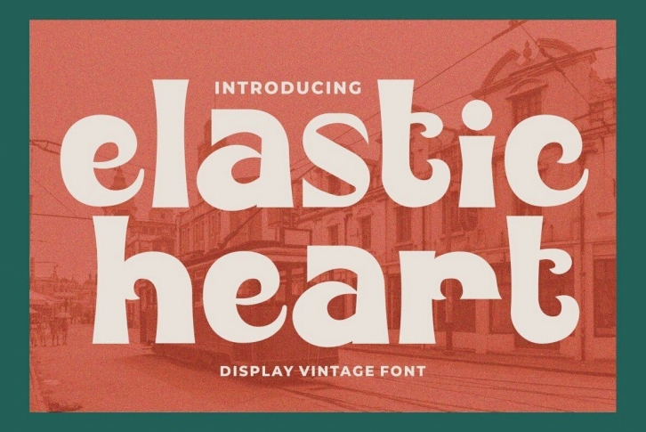 Elastic Heart Font Font Download