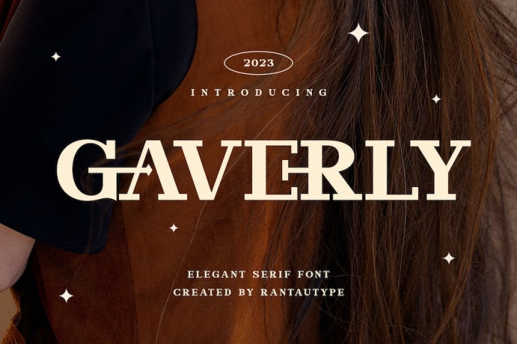 Gaverly Elegant Slab Serif Font Font Download