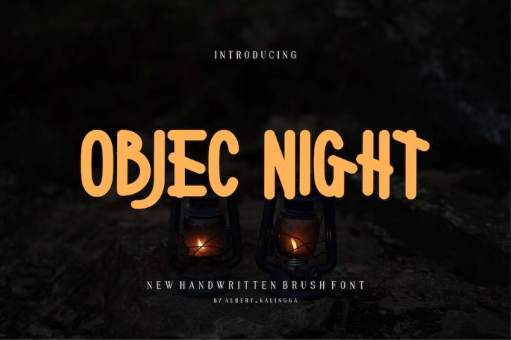 Objec Night Font Download